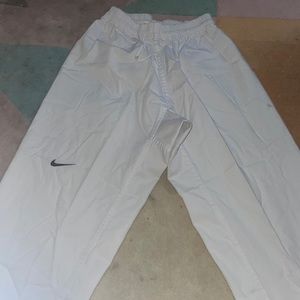 White casual Nike golf pants